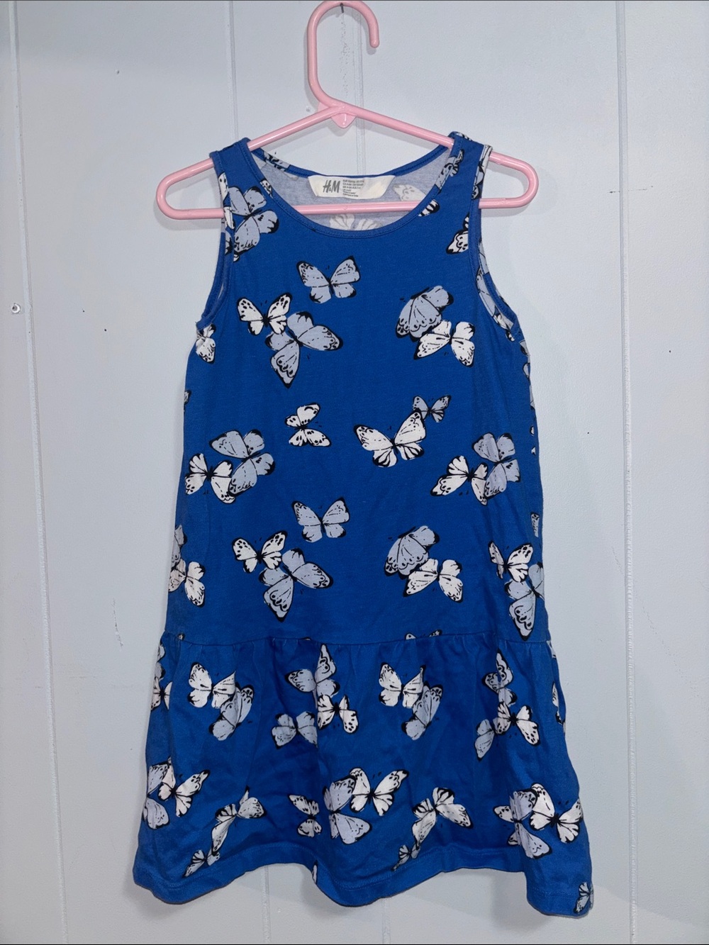 H&M Butterfly Print Tank Dress